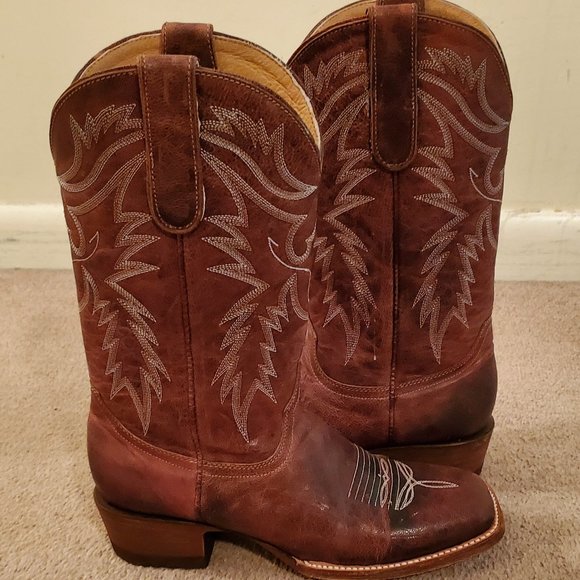 idyllwind women's brash western boots wide square toe